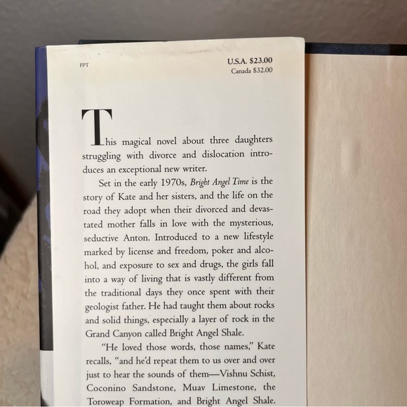 Bright Angel Time by Martha McPhee (1997, Hardcover) - Picture 4 of 11